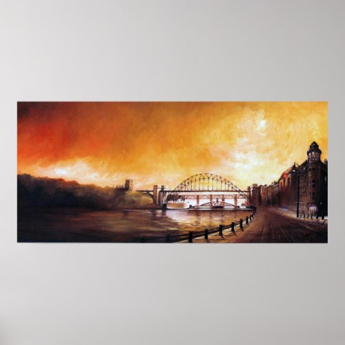 Tyne Bridge Newcastle upon Tyne Print