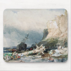 Tynemouth Castle, Tyne and Wear, with Wreck Mouse Pad