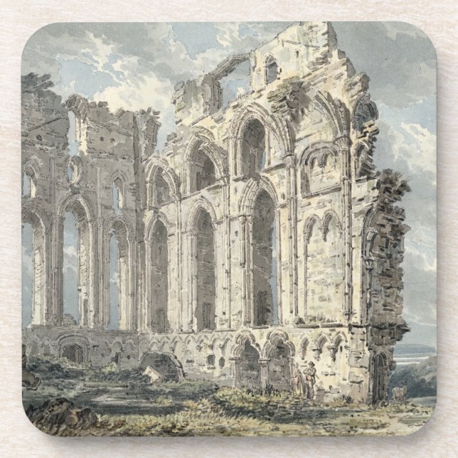 Tynemouth Priory, Northumberland, c.1792-93 (w/c o Drink Coaster (Front)