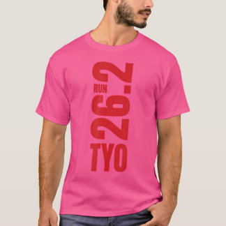 Tyo Marathon 26 2 Miles Distance Running Majors T-Shirt
