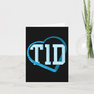 Type 1 Diabetes Awareness Card