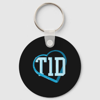 Type 1 Diabetes Awareness Keychain