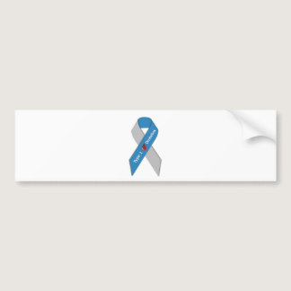 Type 1 Diabetes Awareness Ribbon Bumper Sticker