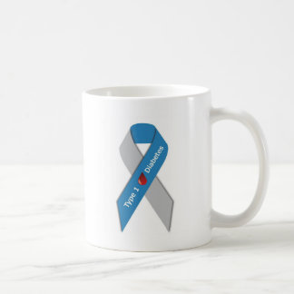 Type 1 Diabetes Awareness Ribbon Coffee Mug