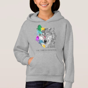 Type 1 Diabetes Awareness Ribbon Support Gifts Hoodie