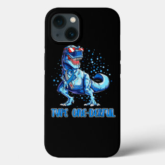 Type 1 Diabetes Awareness Ribbon T1D T Rex Dinosau iPhone 13 Case
