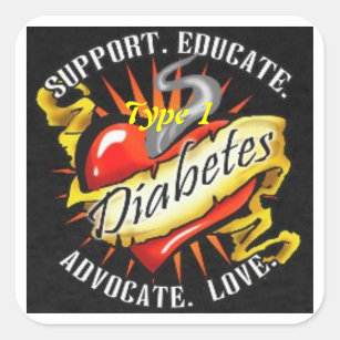 Type 1 Diabetes  Sticker for Sale by loveroftv