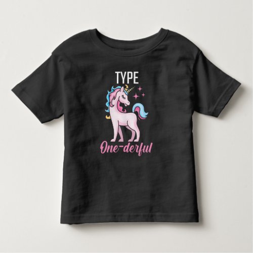 Type 1 Diabetes Awareness Unicorn Diabetic Patient Toddler T_shirt
