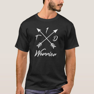 Type 1 Diabetes Gifts Women Girls Kids T1D Warrior T-Shirt