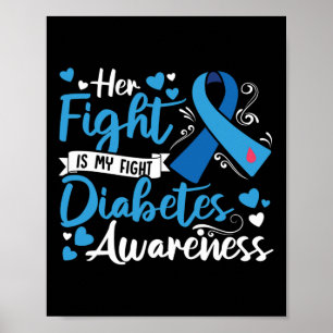 Type 1 Diabetes Her Fight Is My Fight Diabetes Awa Poster