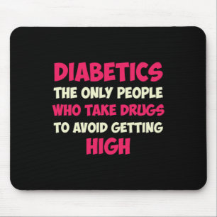 Type 1 Diabetes Mom Mother T1d Diabetic Awareness Mouse Pad