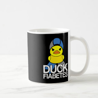Type 1 Diabetes T1D Duck Fiabetes For Diabetes Awa Coffee Mug