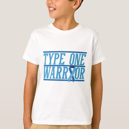 Type 1 Diabetes warrior T_Shirt