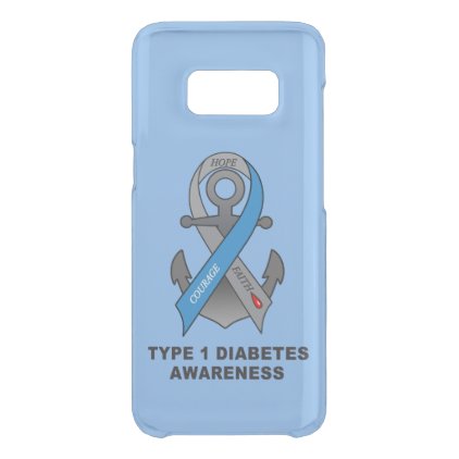 Type 1 Diabetes with Anchor of Hope Uncommon Samsung Galaxy S8 Case