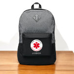 Type 1 Diabetic Medical Alert Personalized  Port Authority® Backpack<br><div class="desc">Ensure safety and style with the Type 1 Diabetic Medical Alert Personalized Port Authority® Backpack. This functional backpack features a prominent medical alert symbol, customizable with your name or emergency contact information. Crafted from durable materials, it includes spacious compartments, a padded laptop sleeve, sturdy zippers, and side pockets for easy...</div>