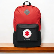 Type 1 Diabetic Medical Alert Personalized  Port Authority® Backpack
