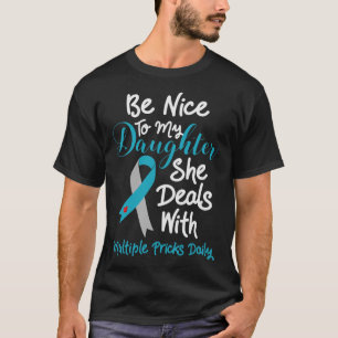 Type 1 Mom T1d Dad Diabetes Awareness Month Multip T-Shirt
