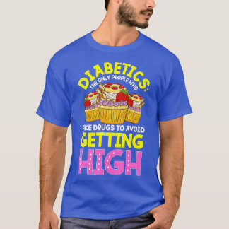Type 2 Diabetes Awareness Cute Diabetics Sweets T-Shirt