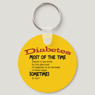 Type 2 Diabetes Gifts & T-shirts Keychain