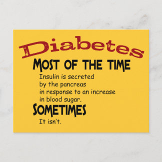 Type 2 Diabetes Gifts & T-shirts Postcard