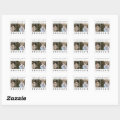 Type graduation square sticker | Zazzle