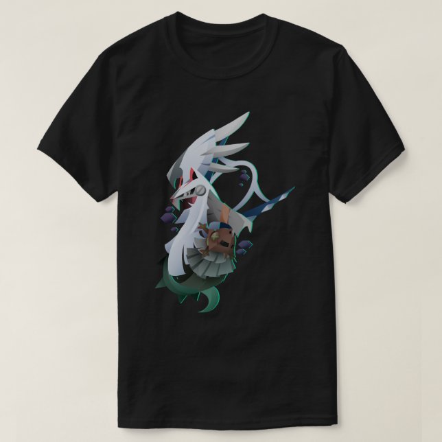 Type Null and Silvally .png T-Shirt (Design Front)