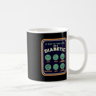 Type One Diabetes A Day As A Diabetic Fun T1D Awar Coffee Mug