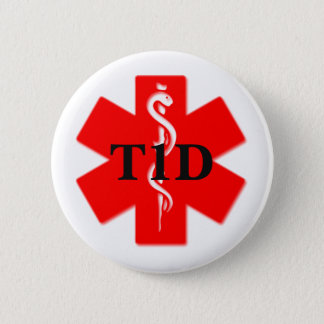 Type One Diabetes Medical Alert Pin