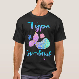 Type Onederful Type 1 Diabetes Awareness Clothes T-Shirt