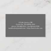 Type Writing Machine Business Card (Back)