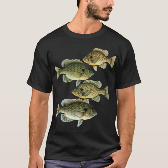 Types of Bluegill T-Shirt (Front)