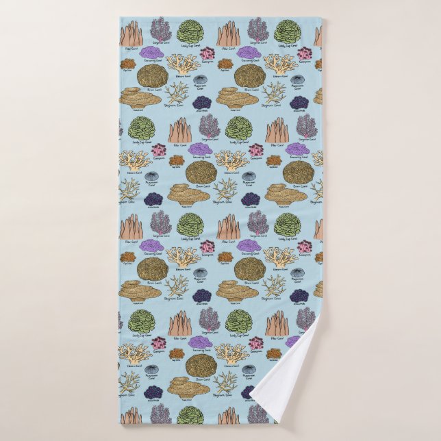 Types Of Coral Bath Towel (Bath Towel)