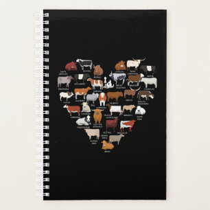 Types Of Cows - Cows Heart Gift Planner