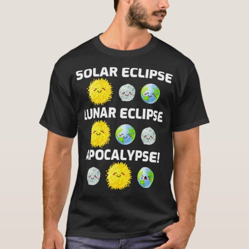Types of Eclipse Apocalypse T_Shirt