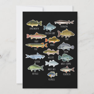 Types Of Freshwater Fish Species Fishing Invitation