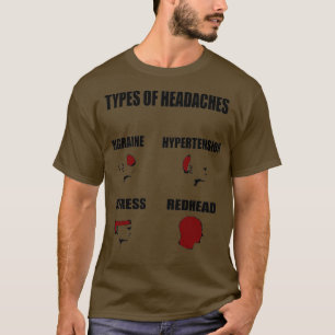 TYPES OF HEADACHES T-Shirt
