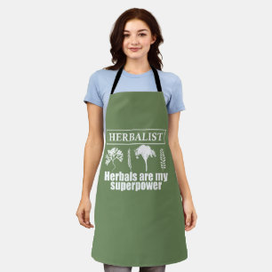 Types of herbals herbalist apron