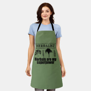 Types of herbals herbalist apron