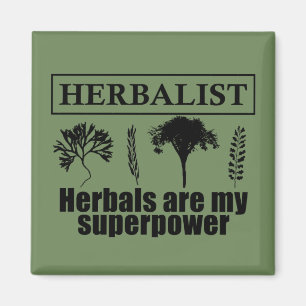 Types of herbals herbalist magnet