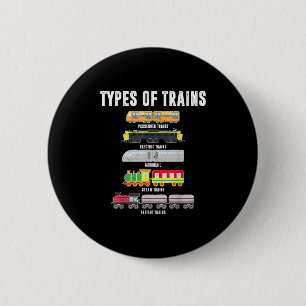 Types Of Trains Shirt Toddler Boy Locomotive Railr Button
