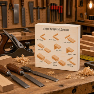 Types of Wood Joinery Wooden Box Sign