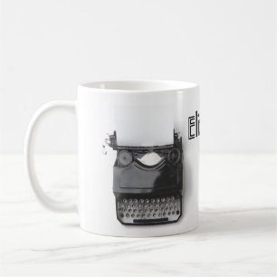 Typewriter Author Blogger Creative Juice Coffee Mug