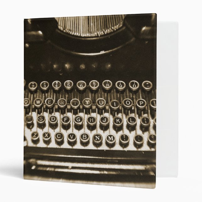Typewriter Binder (Front/Inside)