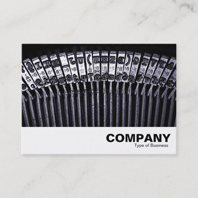 Typewriter Business Card (Front)