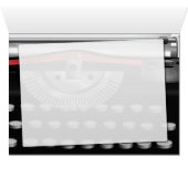 Typewriter Cards (Inside Horizontal (Bottom))
