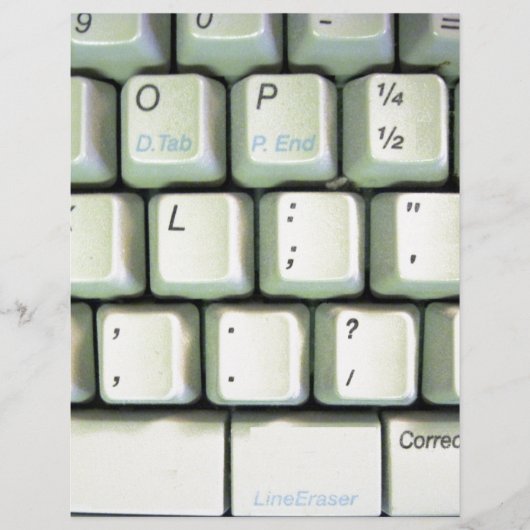 Typewriter Keyboard (Front)