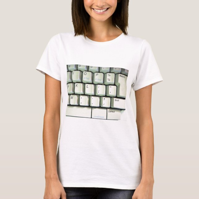 Typewriter Keyboard T-Shirt (Front)