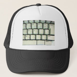Typewriter Keyboard Trucker Hat