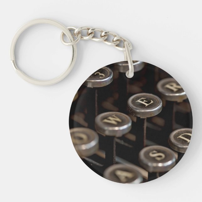 Typewriter Keychain (Front)