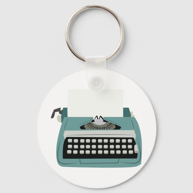 Typewriter Keychain (Front)